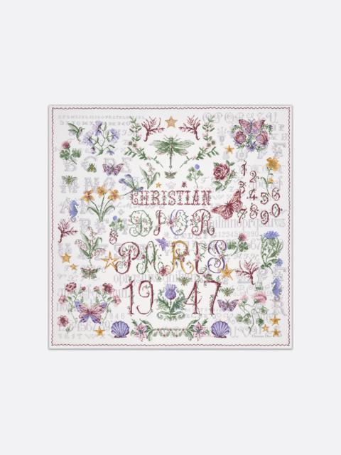 Dior Christian Dior 1947 90 Square Scarf