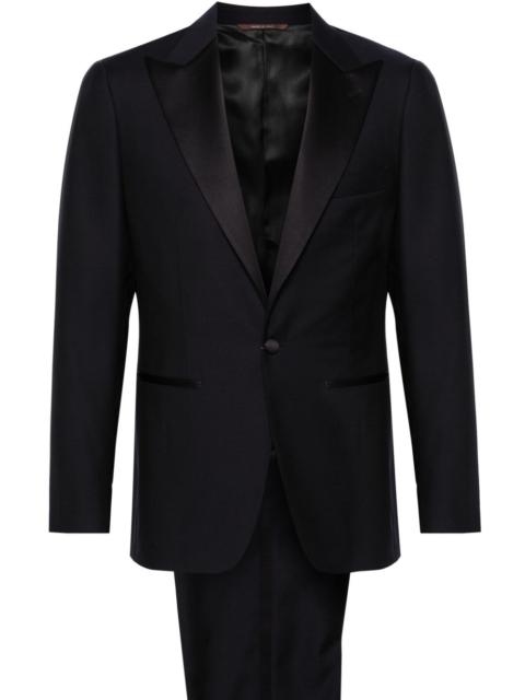 Canali single-breasted wool suit