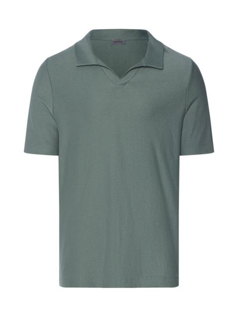 HANRO Travelwear Organic Cotton Collared Top