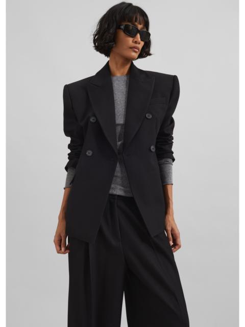 The Frankie Shop Doyer Cinched Blazer - Black