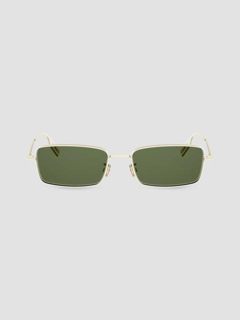 Dior Men's Dior BlackSuit S21U 57MM Rectangular Sunglasses - Gold Green