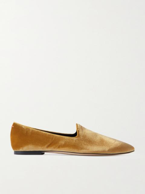 Aeyde Vanna Velvet Loafers