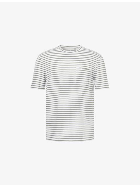 PAIGE Kenneth Striped Cotton T-shirt