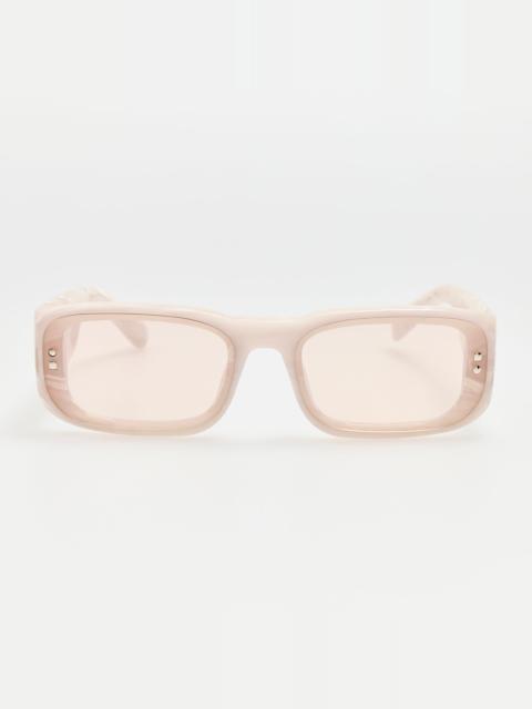LINDA FARROW Pisco Sunglasses in Marble