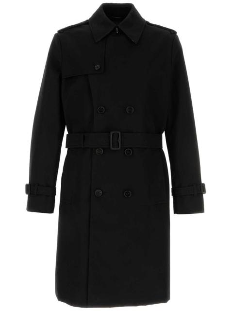 Burberry gabardine trench coat