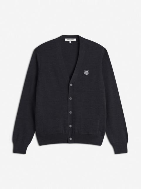 Maison Kitsuné BOLD FOX HEAD PATCH REGULAR CARDIGAN