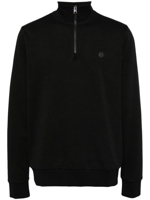 BOSS logo-patch sweatshirt