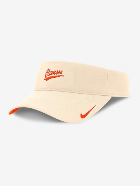 Nike Clemson Tigers Primetime Ace Men's Nike Dri-FIT College Adjustable Visor