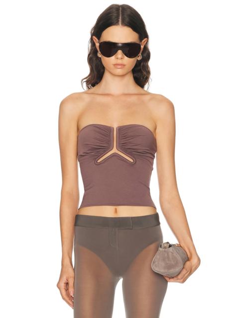 Rick Owens Alannah Bustier Top