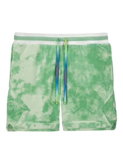 Jordan x J Balvin tie-dye shorts