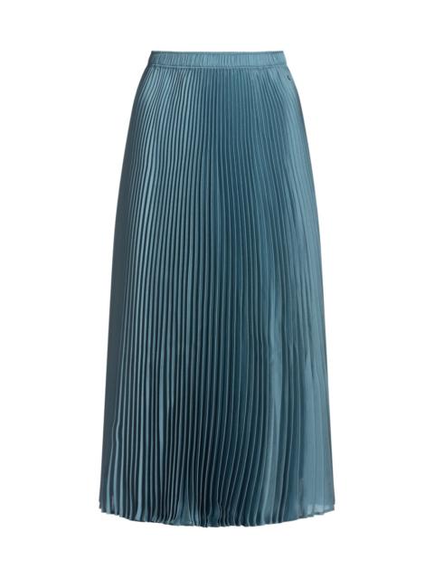 BOSS PLISSÉ SKIRT WITH MICRO PRINT