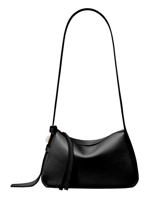 TORY BURCH Women's Small Romy Leather Shoulder Bag - Black