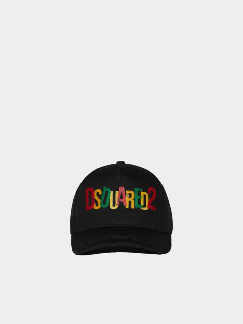 DSQUARED2 D2 BASEBALL CAP