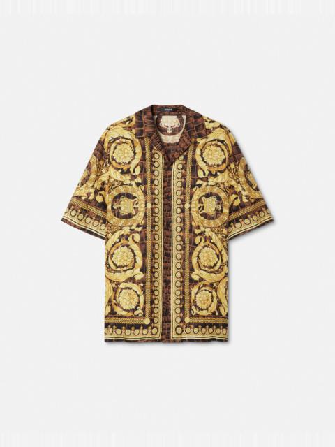 Baroccodile Silk Shirt