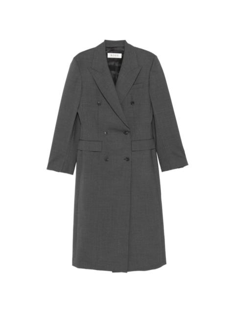 RÓHE double-breasted blazer coat