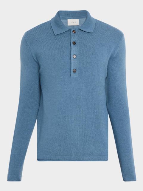 Joe's Jeans Men's Merino Wool Polo Sweater