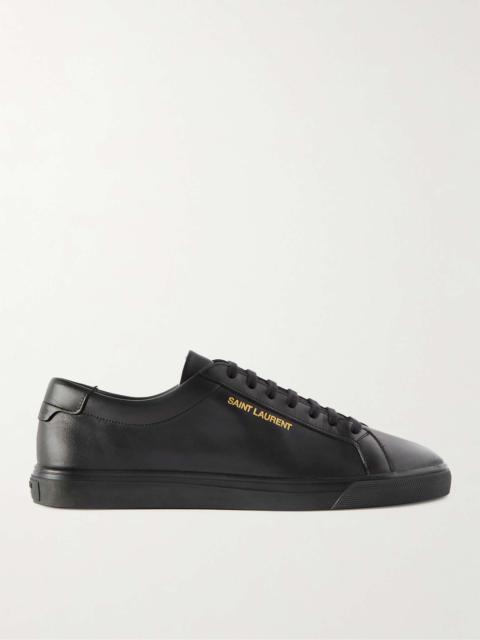 SAINT LAURENT Andy Leather Sneakers