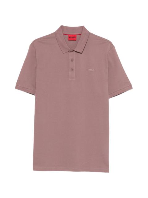 BOSS buttoned polo shirt