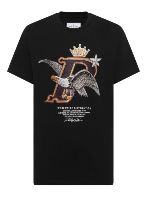 PHILIPP PLEIN eagle cotton T-shirt