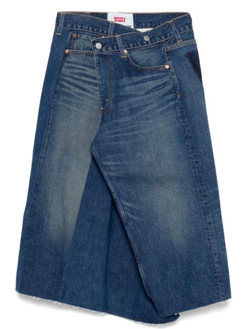 Junya Watanabe x Levi's denim midi skirt