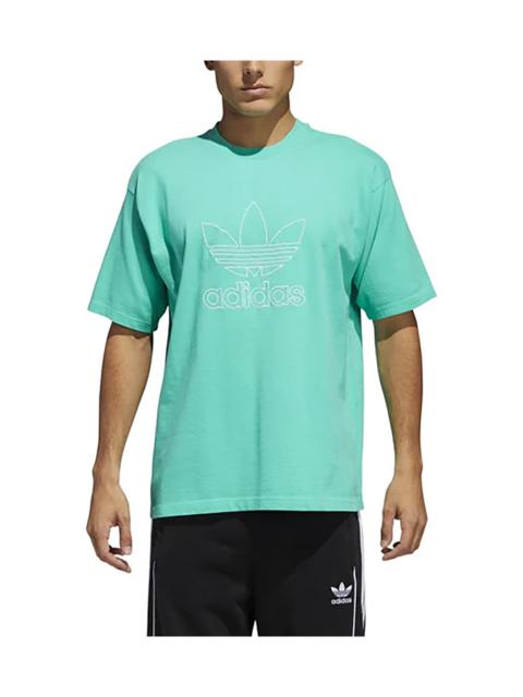 adidas Signiture Tee "Hi-Res Green / White" CE4835