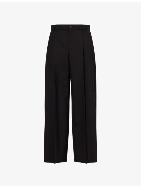 The Row Thom Pressed-Pleat Wool Trousers