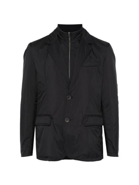 Herno logo-plaque jacket