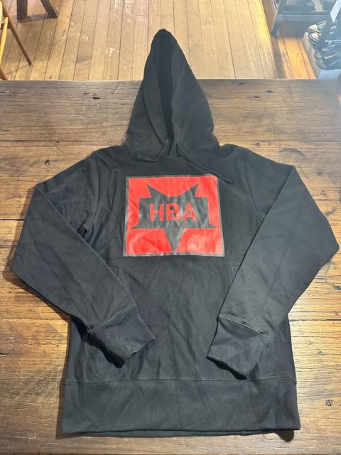 Other brands HBA Hood By Air FW15 Black Inverted Pentagram Hooded Cotton Sweatshirt