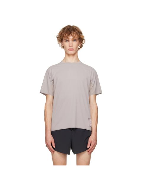 SATISFY Gray AuraLite UV Running T-shirt