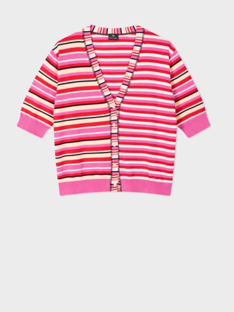 Paul Smith 'Patchwork Stripe' Cardigan