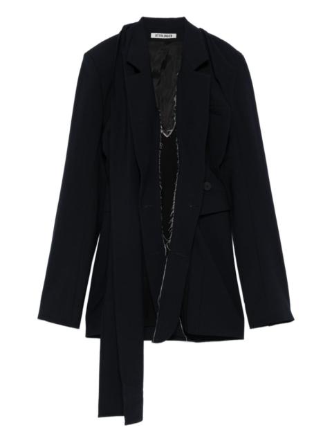 OTTOLINGER drape belted mini dress