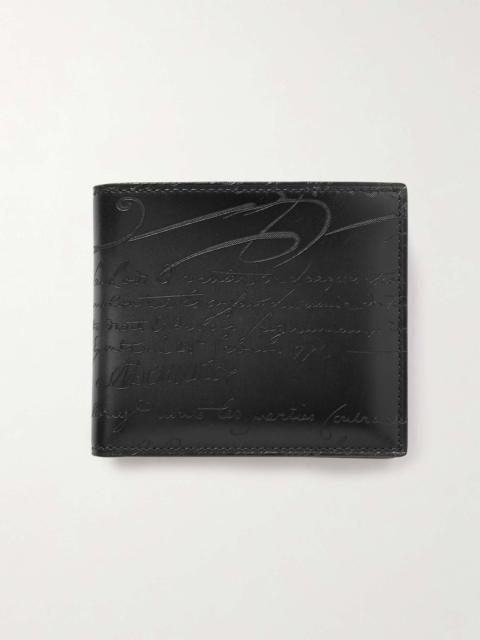 Berluti Makore Scritto Venezia Leather Billfold Wallet