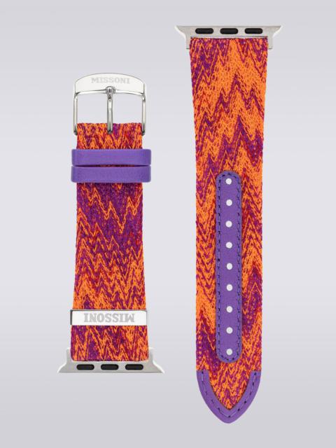 Missoni Missoni Fabric 22 mm Apple watch compatible strap