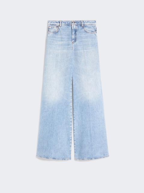 Sportmax Five-pocket flared denim trousers - midnightblue