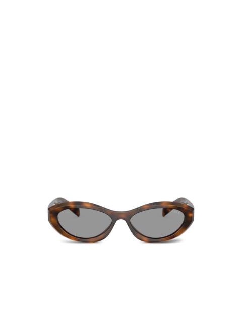 Prada oval-frame sunglasses