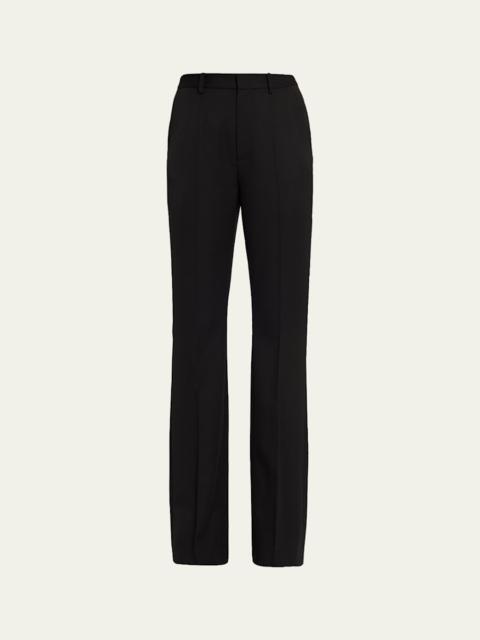 Ralph Lauren Wrigley Grain De Poudre Bootcut Pants