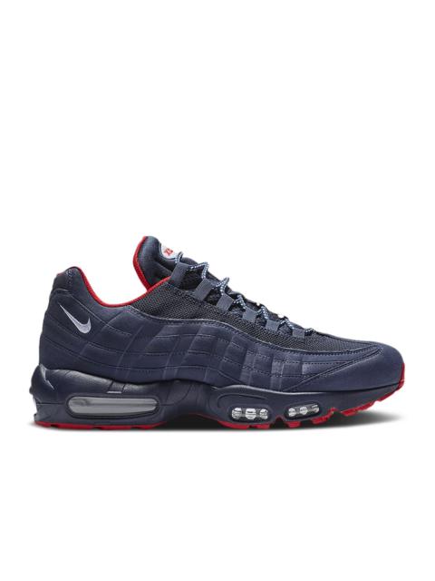 Nike AIR MAX 95 PREMIUM 'NAVY RED'