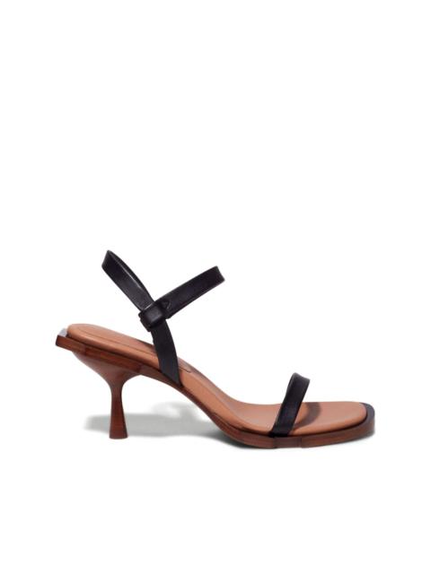 SIMKHAI Roma heeled leather sandals