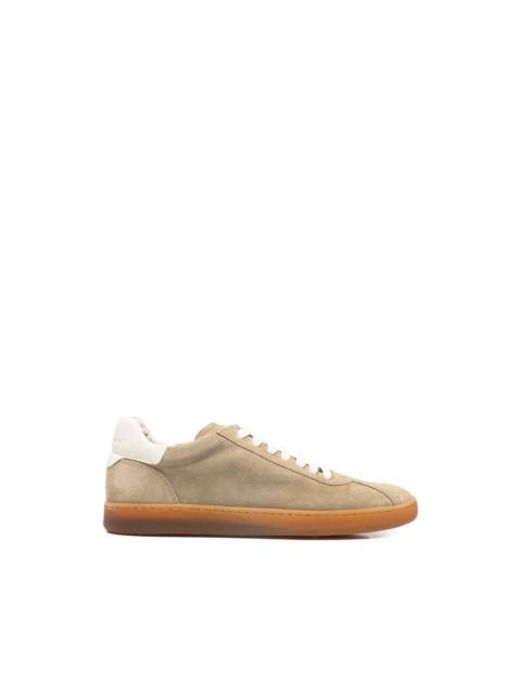 OFFICINE CREATIVE Halo panelled suede sneakers