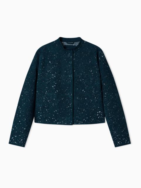 GIORGIO ARMANI SUEDE JACKET