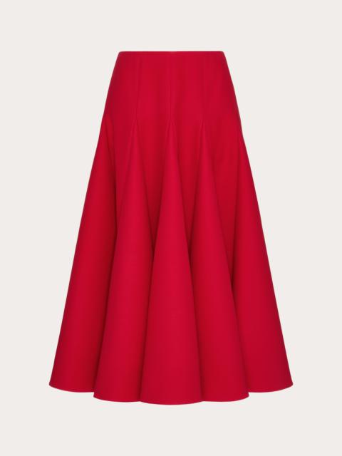 Valentino CREPE COUTURE MIDI SKIRT