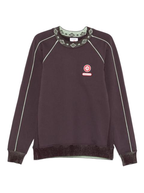CASABLANCA Casablanca Logo-trim Sweatshirt