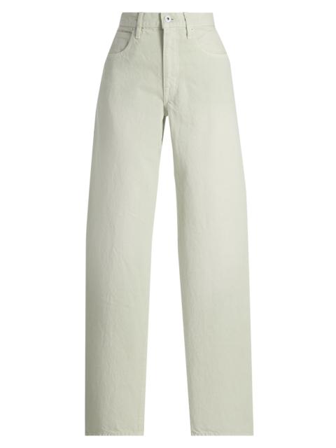 SLVRLAKE Women's Tess Straight-Leg Jeans - Vintage Aloe