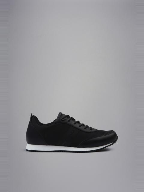Paul & Shark TECH FABRIC AND LEATHER HYBRID SNEAKERS
