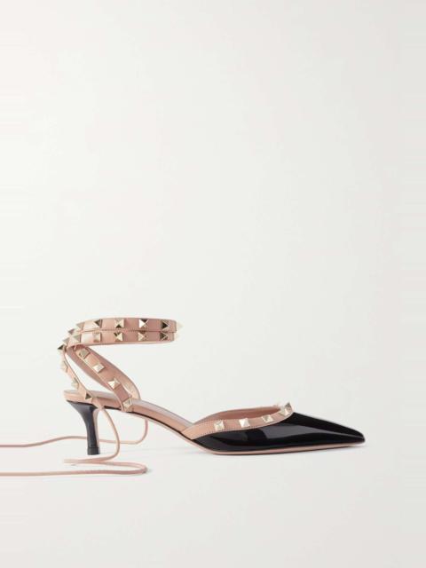 Valentino Rockstud 50 patent-leather pumps