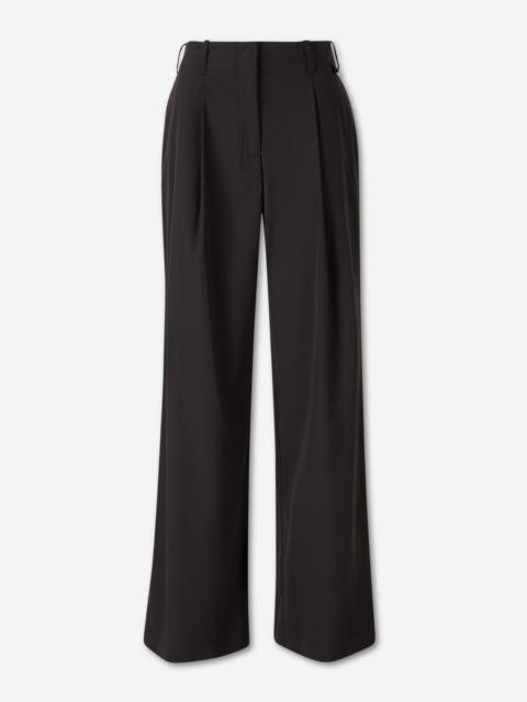 Herno TECHNICAL PLEATED TROUSERS