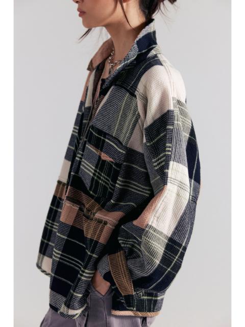 FREE PEOPLE We The Free Cozy In Plaid Shirt