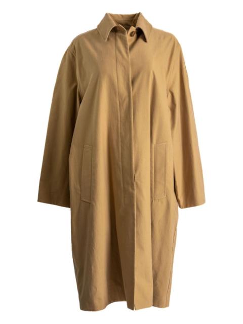 cotton-cashmere coat