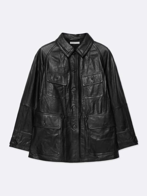 ALLSAINTS ROIYA LEATHER HUNTING JACKET