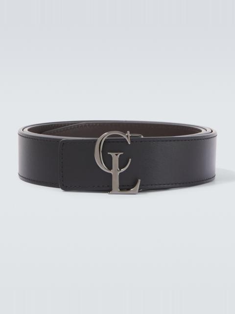 Christian Louboutin CL reversible leather belt